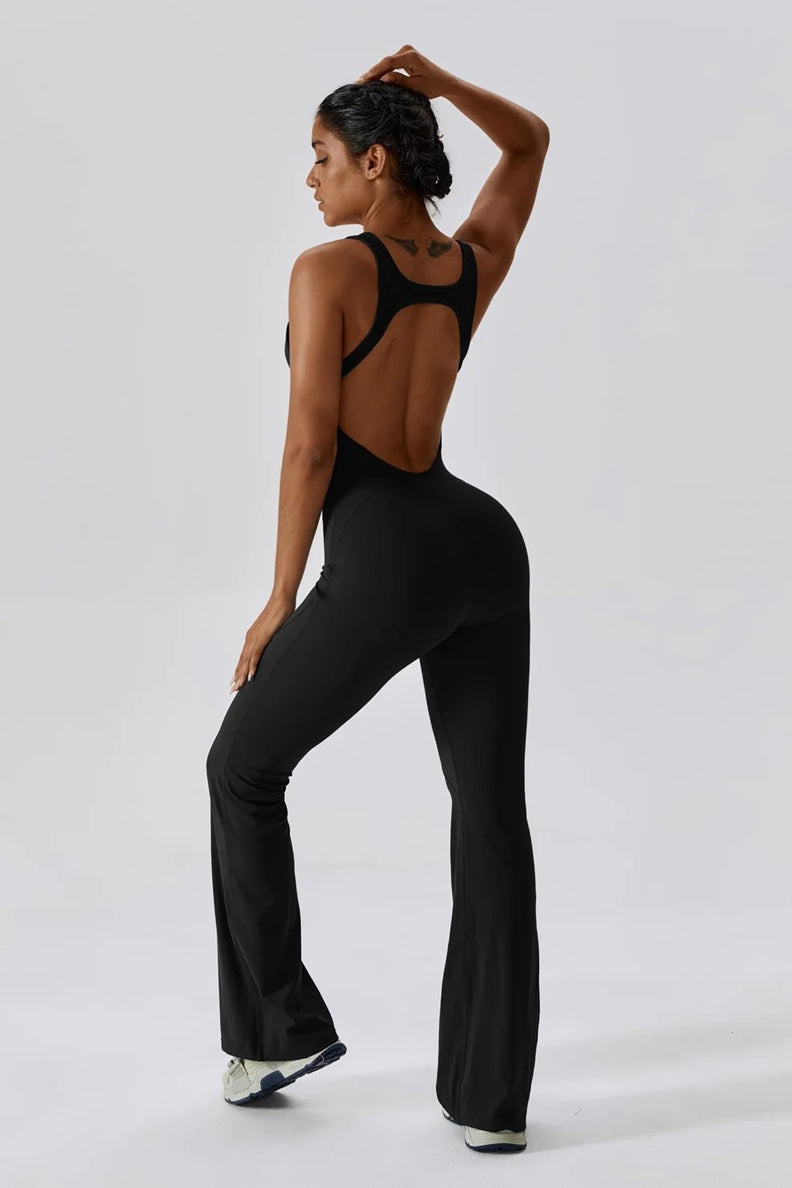 Open Back Jumpsuit