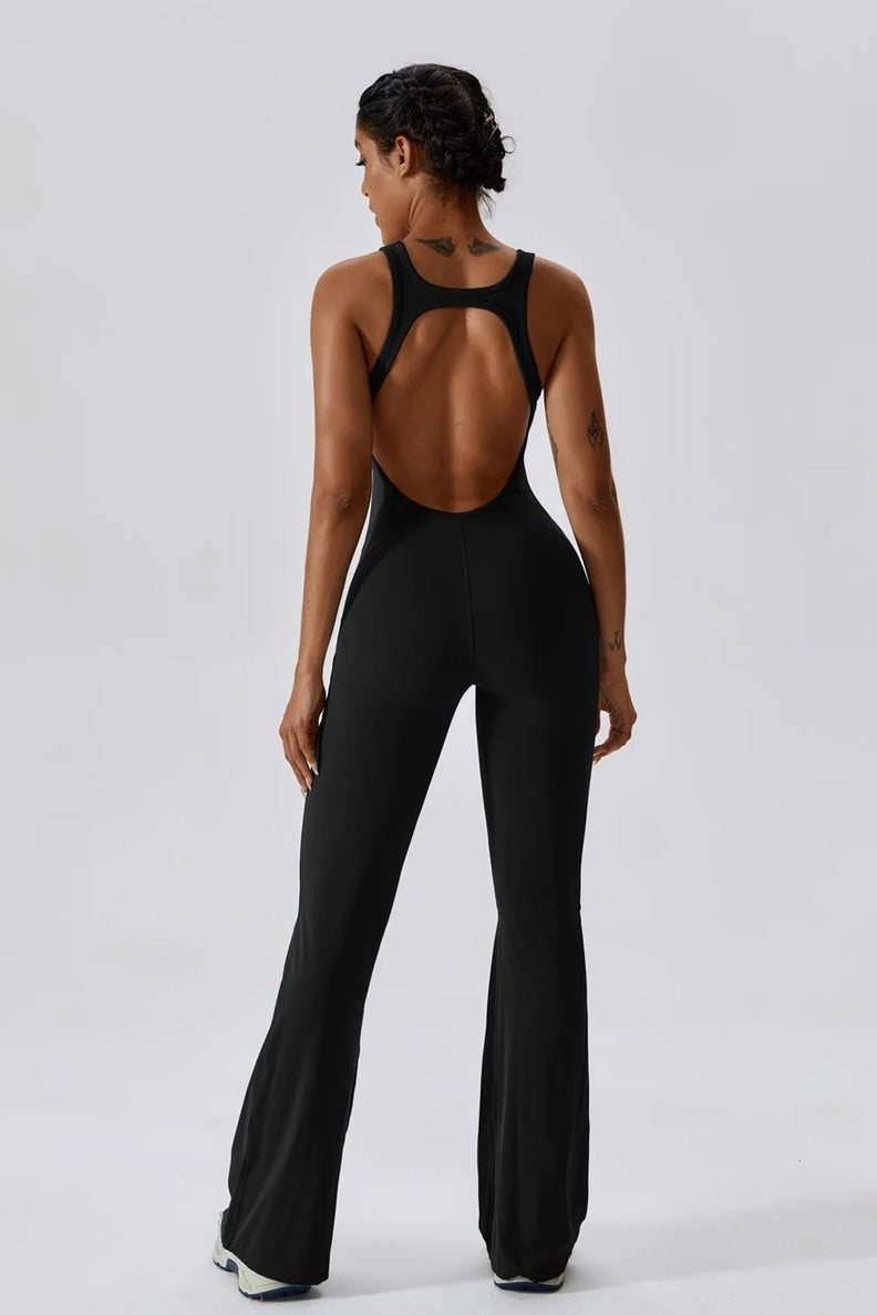 Open Back Jumpsuit